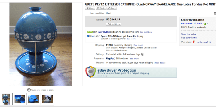 the world's coolest fondue pot